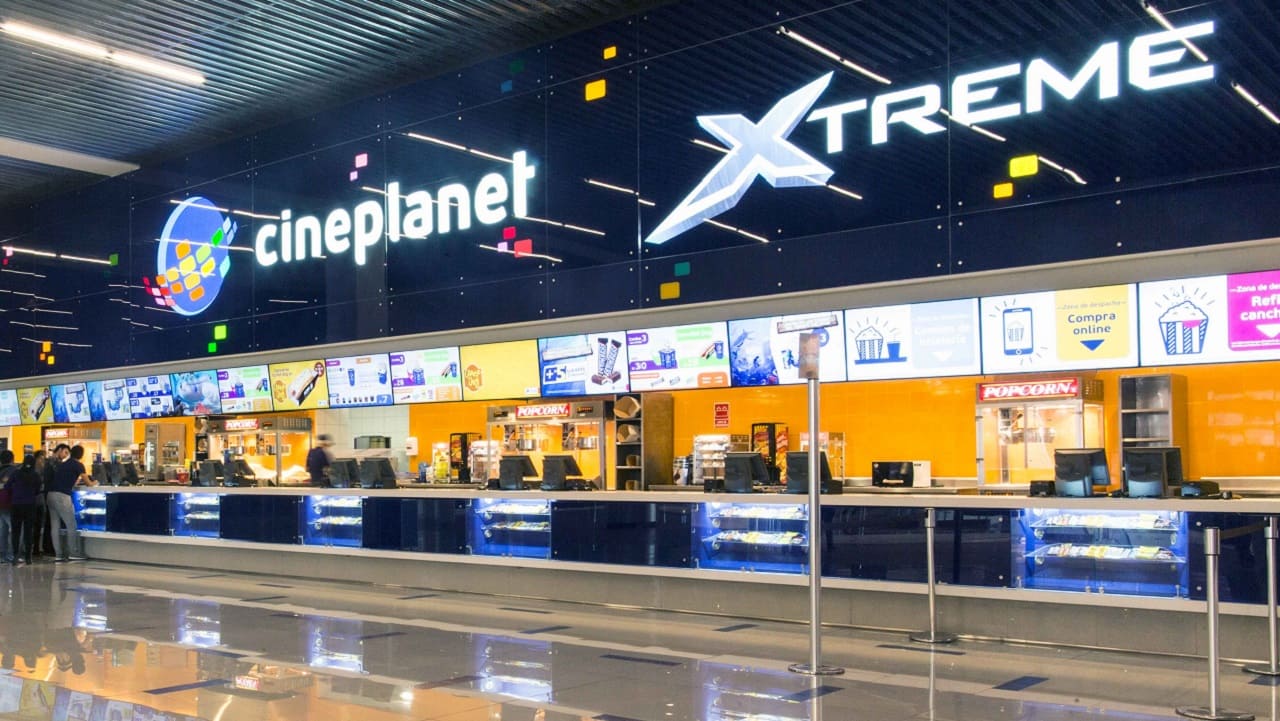 ¿Quiénes son los operadores de centros comerciales con más salas de cine?